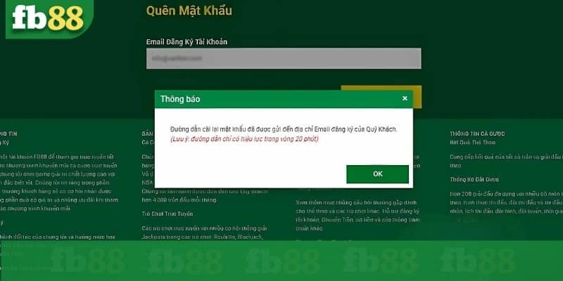 Cách đổi mật khẩu FB88 mới nhất 2025