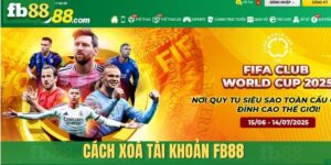 Cách xoá tài khoản FB88