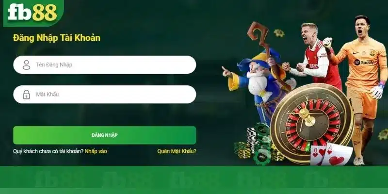 Đăng nhập tài khoản FB88